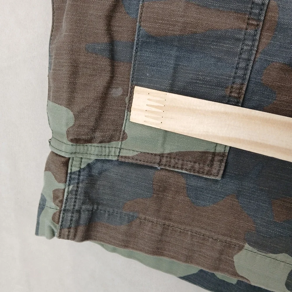 Levi‎ Strauss 40x9 Mens Cargo Shorts Camo Pockets Has Defect Levis